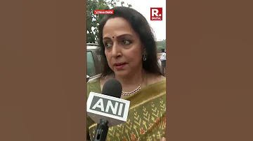 Parliament Is For Discussion Not Drama Hema Malini Slams Opposition Over Parliament Disruption 