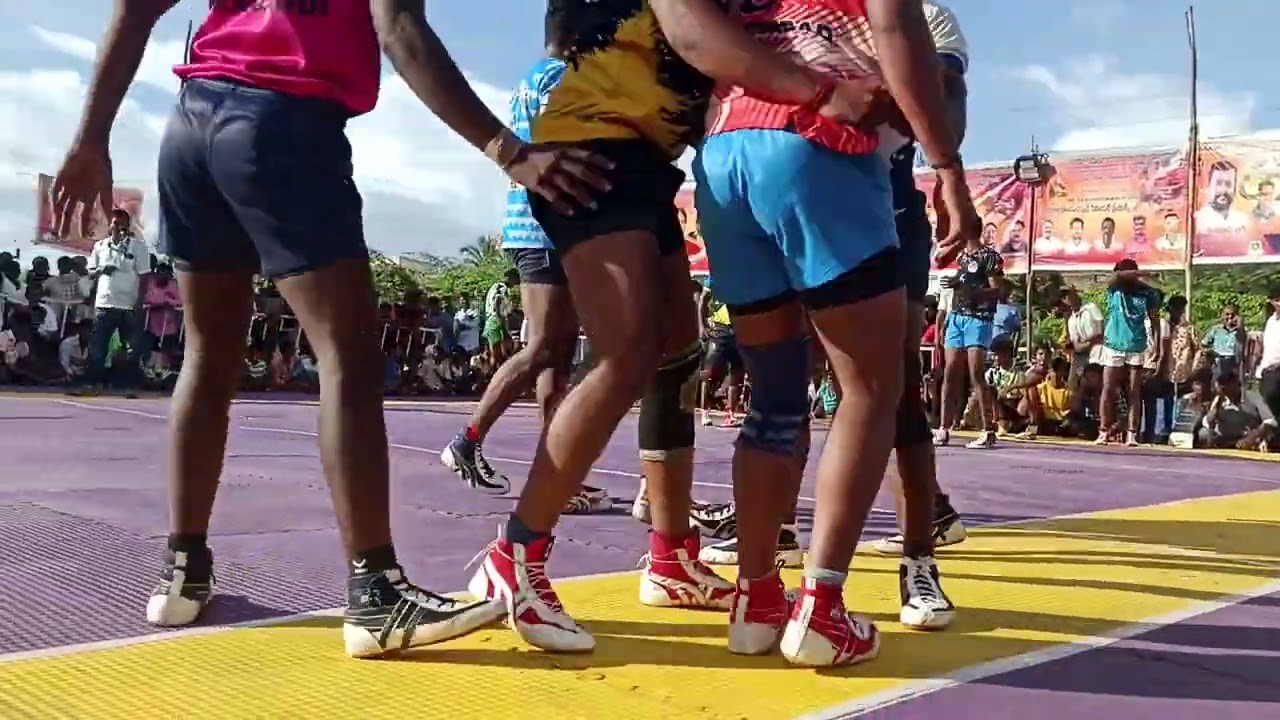 Mulamalla Kabaddi  tournament Kakas team v/s Karnool Stadium🤼