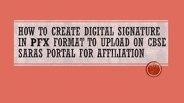 Converting Digital Signature to PFX