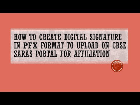 Converting Digital Signature to PFX