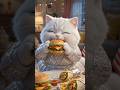 Cute cat mukbang #ai #mukbang #cat #animals #viral #tranding #food