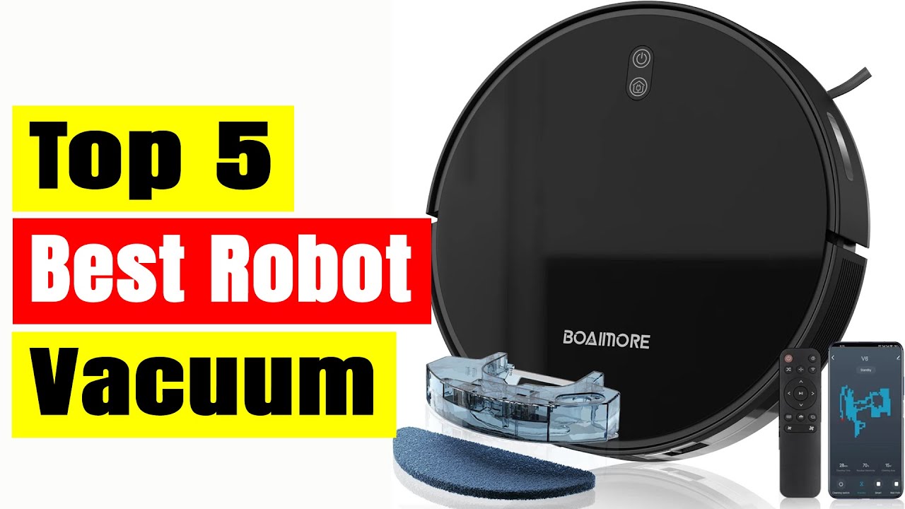 Топ-5 лучших роботов-пылесосов 2026 года | Умные роботы для уборки дома