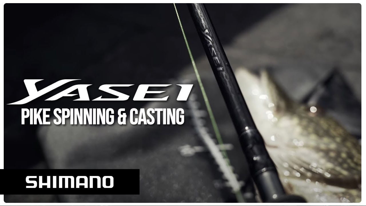 Shimano Yasei Pike Spinning Rod 40-100g - Cork Handle – DENNISTONS