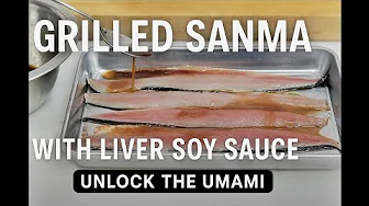 Sanma Grilled with Salt and Liver Glaze｜The True Taste of Japanese Autumn