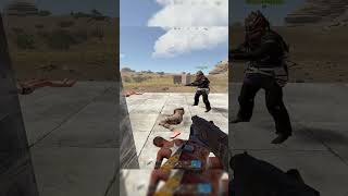 We tried to early online Raid the Big Group next to us.... #rust #rustpvp #gaming