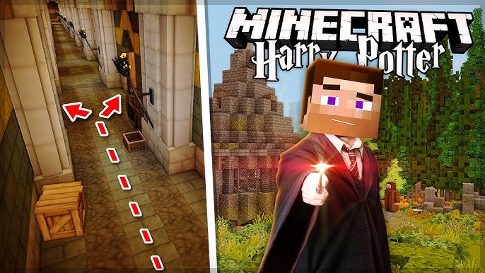 Jogador de Minecraft recria o castelo de Hogwarts no jogo