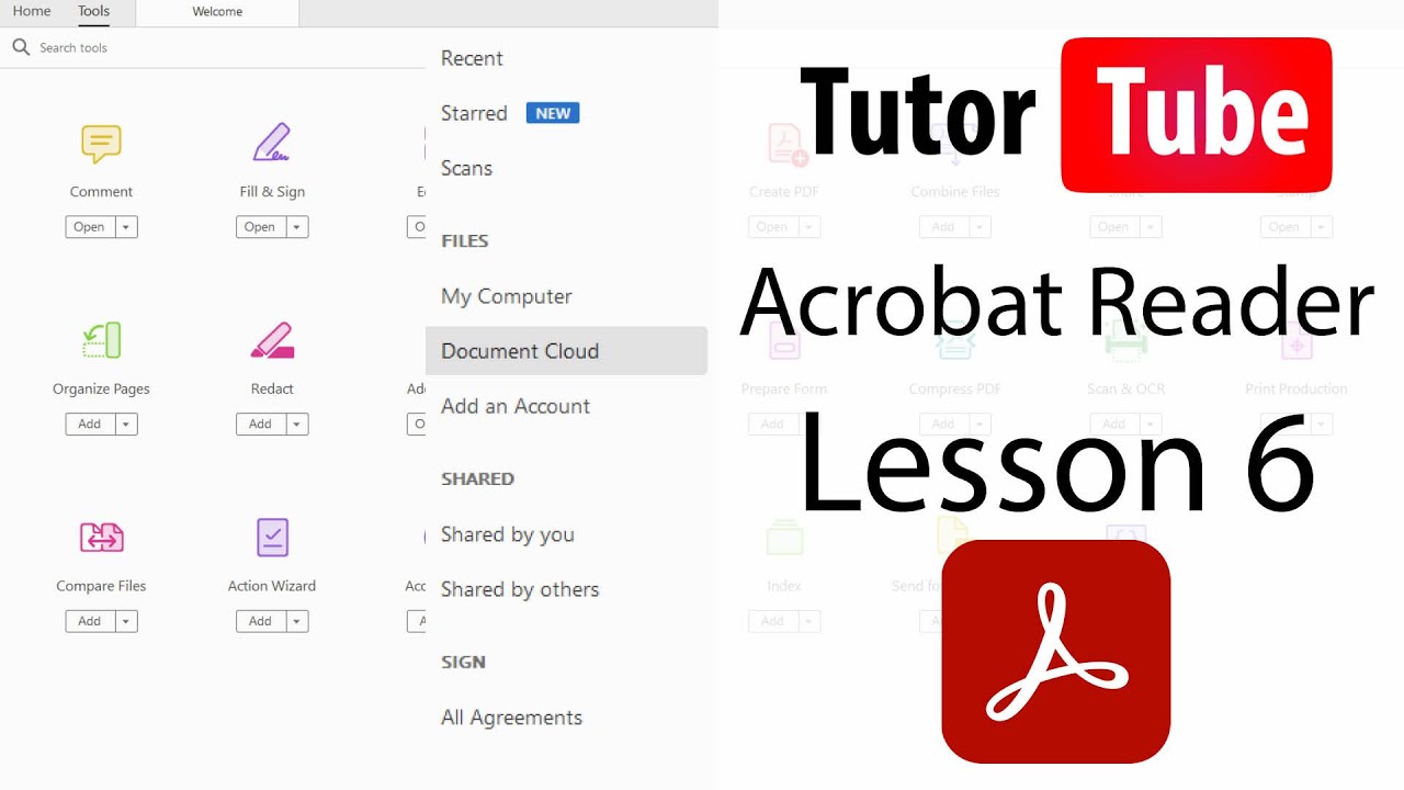 how do i view thumbnails in adobe acrobat pro 9?