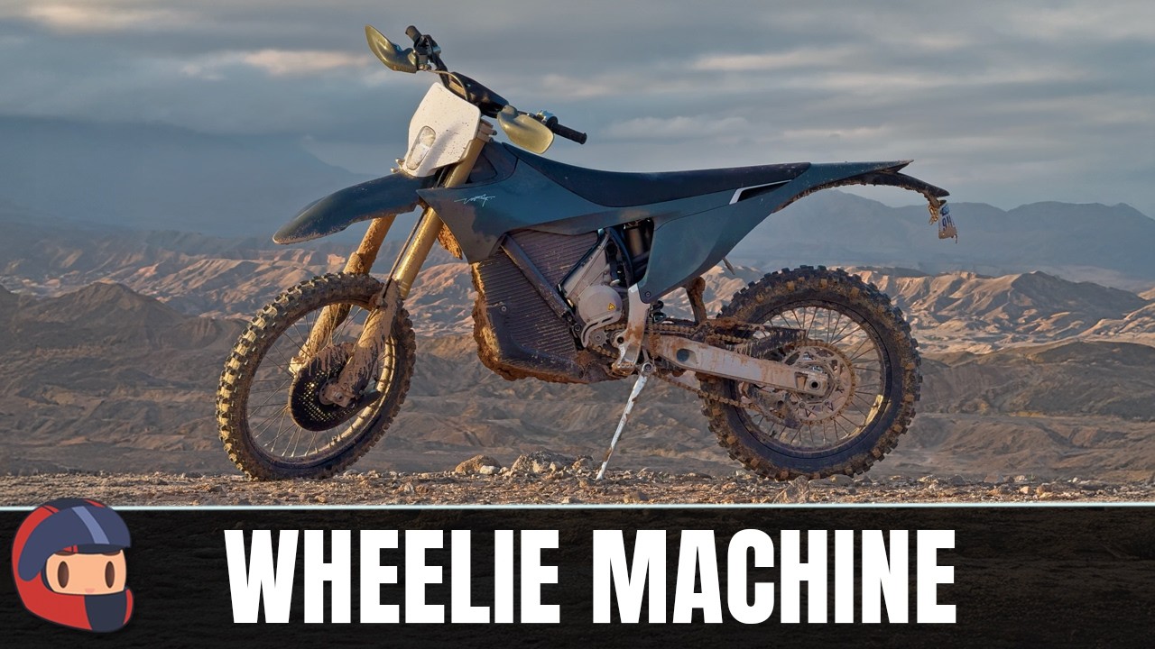 The Stark Varg EX: An Electric Motorcycle, But Good.