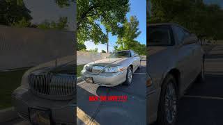 Why the Lincoln Town Car and panther platform HYPE?