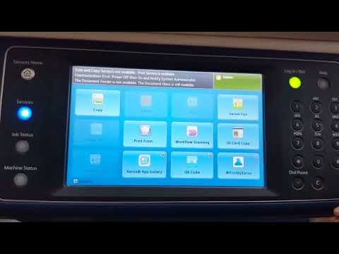 How To Disable the Configuration Report From Printing at Startup on Xerox WorkCentre