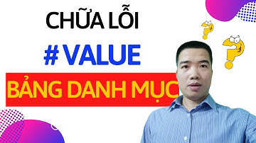 Chữa lỗi hàm excel trong Danh mục nghiệm thu - Làm hồ sơ hoàn công