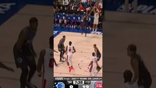 Cade Cunningham STEPBACK3️⃣🏀🪜👌🏾🔫#pistons #cadecunningham #nbaplayoffs #threepointer