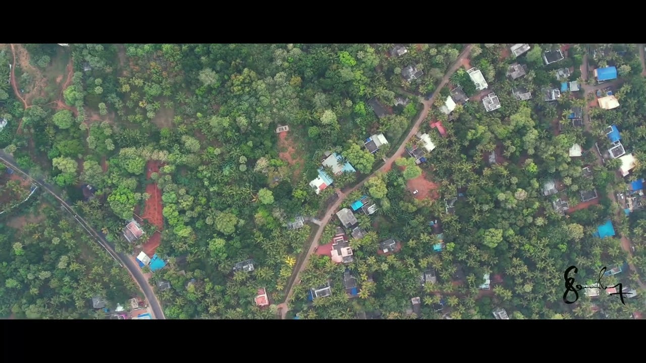 Enayam Puthenthurai,Tamil Nadu | Village - Aerial View | Sandeepsandy Shots
