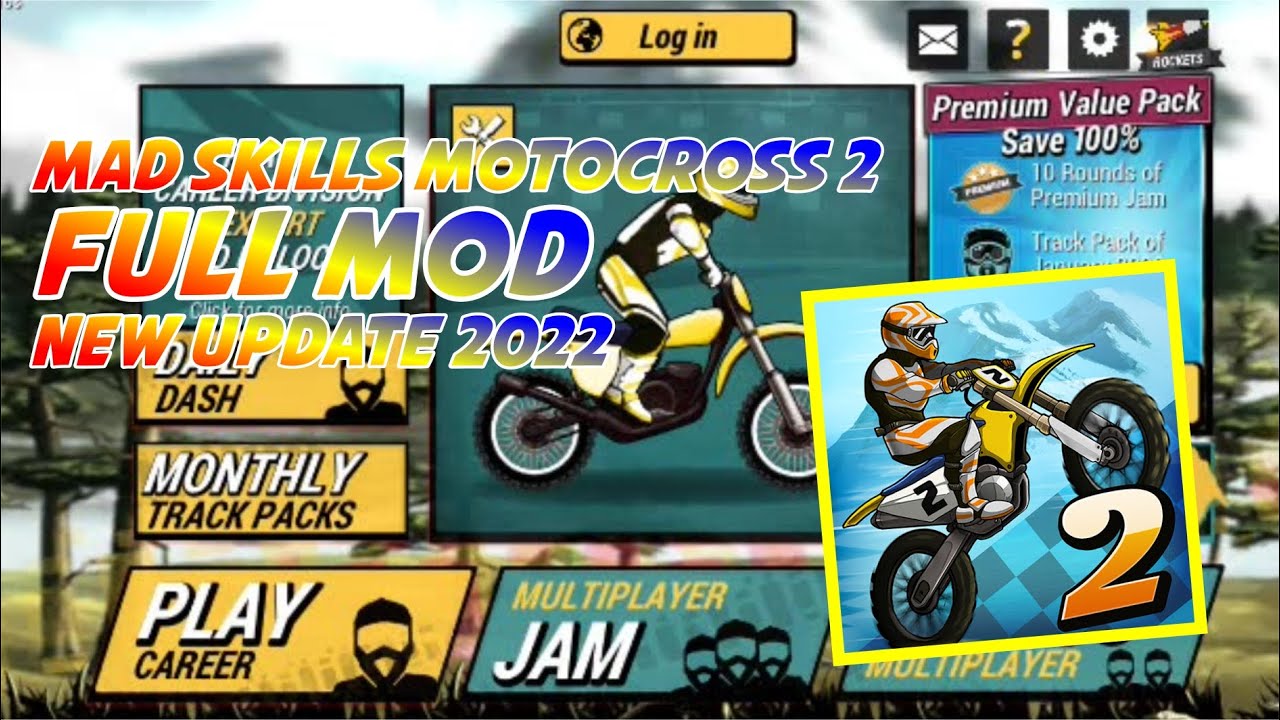 Test Gaming Mad Skills Motocross 2 Full Mod New Update