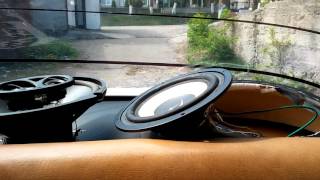 Как установить домашний сабвуфер в автомобиль ваз 2101 Как установить домашний сабвуфер в автомобиль ваз 2101