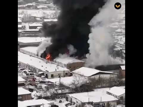 В Красноярске в пожаре погибли трое спасателей