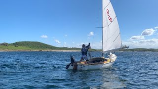 Dinghy cruising open water adventure to Broughton island 2022