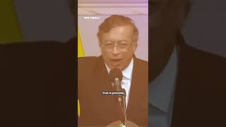 Colombia's President Gustavo Petro slams Israel for "genocide" in Gaza