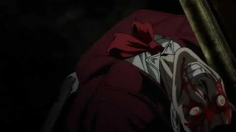 Twixtor Hellsing Luke Valentine vs Alucard