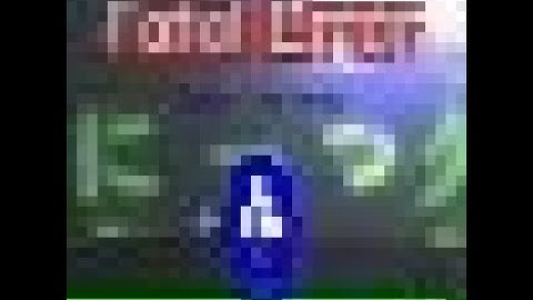 Fatal Error Boss DEFEATED!!! | UTDWFB