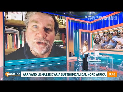 Video Caldo, terza ondata africana in arrivo, temperature fino a 40 gradi - Unomattina 09/07/2026