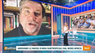 Caldo, terza ondata africana in arrivo, temperature fino a 40 gradi - Unomattina 09/07/2026