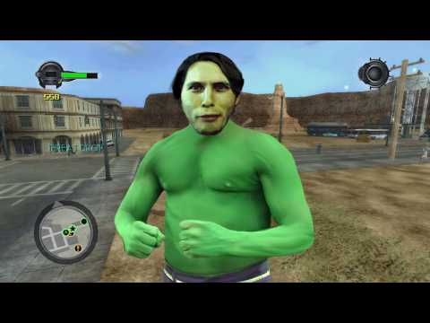 The Incredible Hunk - Jerma Plays Hulk: Ultimate Destruction (Long Edit)