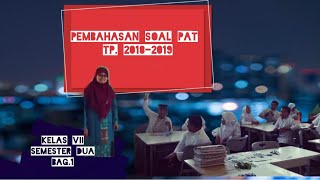 Pembahasan soal pat matematika kelas ...