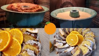 طريقة عمل كيكة البرتقال الهشة و الخفيفة بسرعة و من غير زبدة تستحق التجربة / orange cake super simple