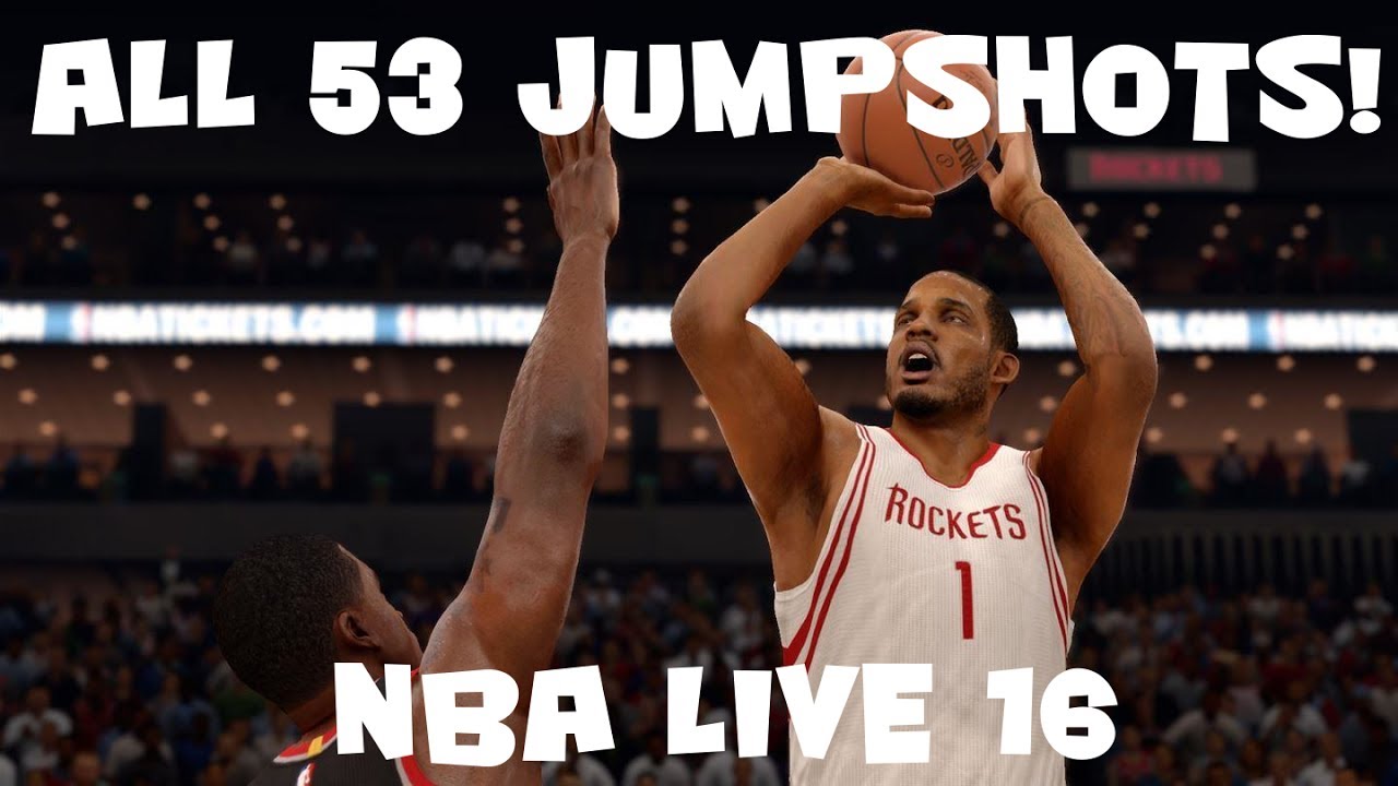 ALL 53 Jumpshot Animations in NBA LIVE 16