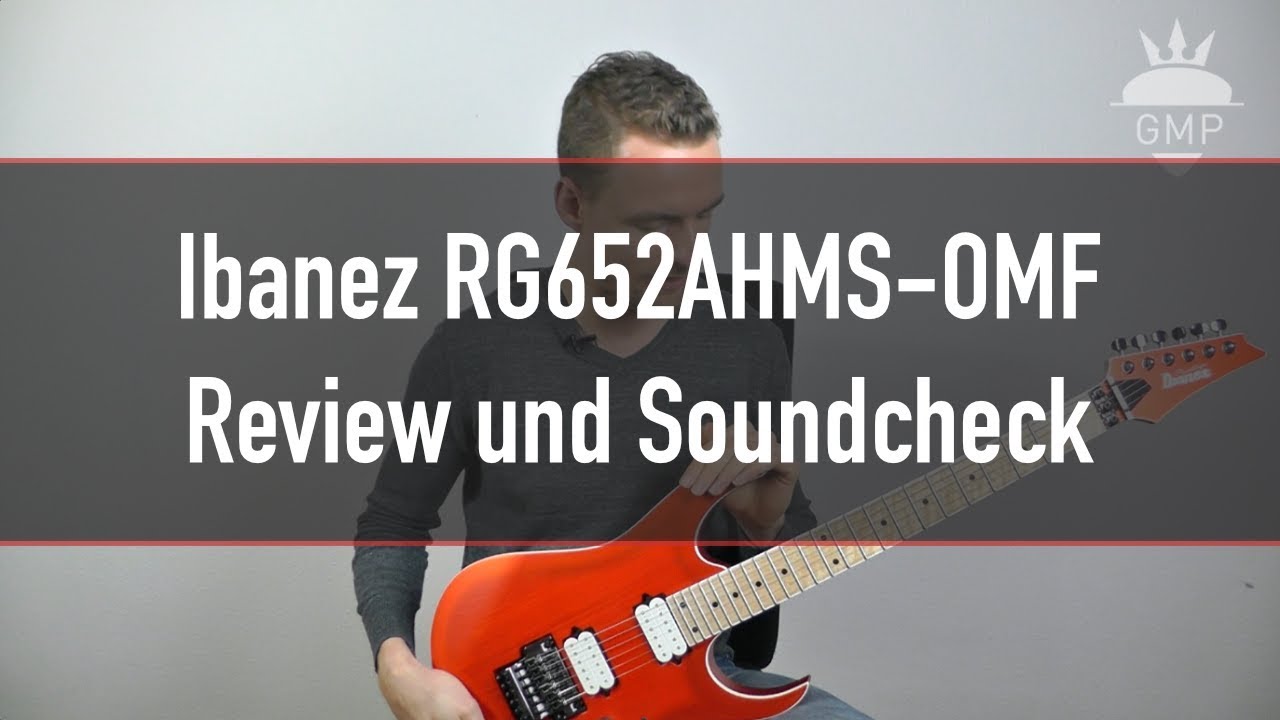 Ibanez RG 652AHMS Review und Soundcheck | Guitar Master Plan