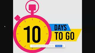 The Countdown Has Begun.