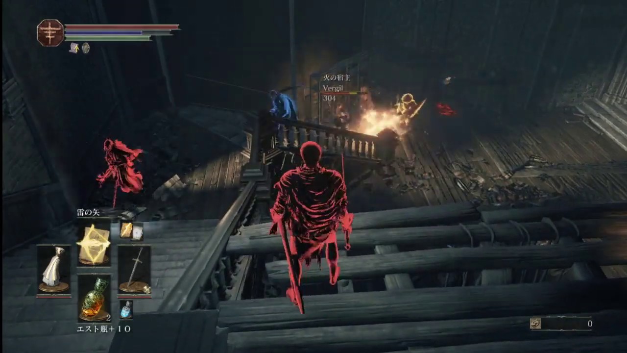 【ダークソウル３】制裁神、ロスリック城イベントで制裁。