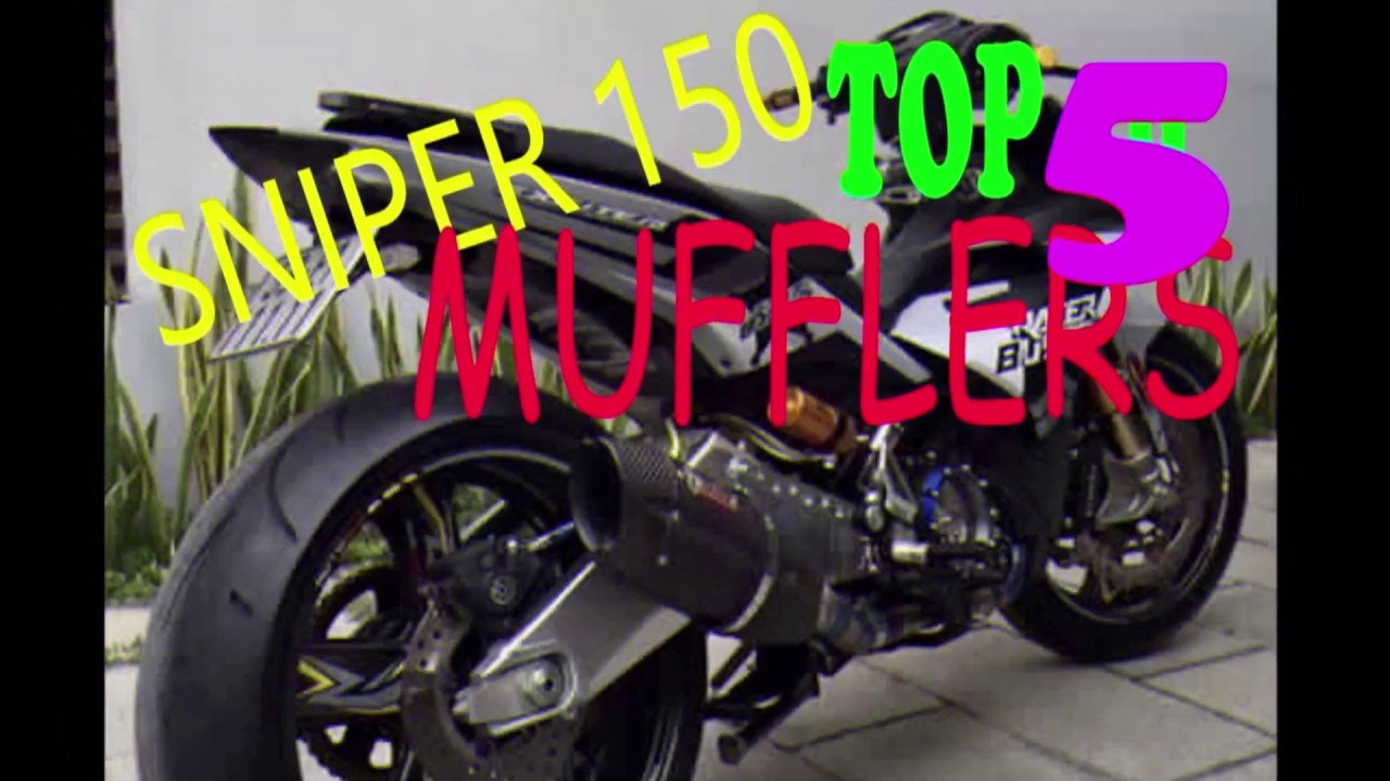 Yamaha Sniper 150/155  Top 5 best muffler Soundtest