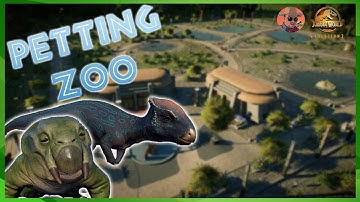 How to Build a Petting Zoo in Jurassic World Evolution 2