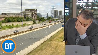 The Gardiner will soon be reduced to two lanes in BOTH directions