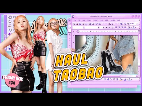 Friday Box: Mình Hay Order Đồ Taobao Ở Đâu? Unbox Toàn Đồ Trung Quốc | Foci