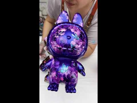 Therapeutic Fluid Art on Animal Toys｜ヒーリング流体アート 2026-07-11 07:00:19