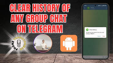 Hoe je de geschiedenis van een groepsgesprek op Telegram wist