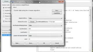 Weka Lesson KMeans Cluster