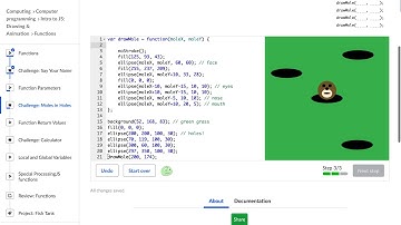 Khan Academy JS Programming Functions Moles in Holes