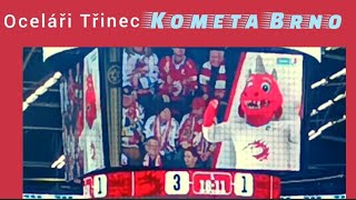 European Hockey Oceláři Třinec - HC Kometa Brno 5:1