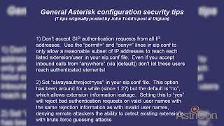 Asterisk Security Common Mistakes and Prevention Methods