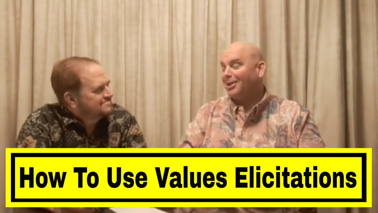 Sales Psychology Training - Values Elicitation Exercise With Dr Kevin ...