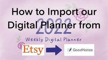 How to Get File From Etsy to Goodnotes