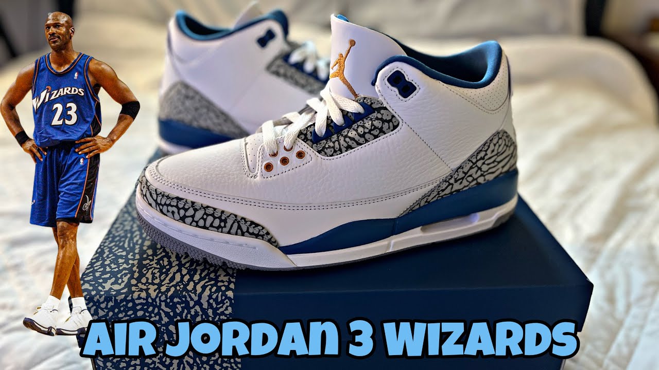 Air Jordan 3 True Blue And Copper 