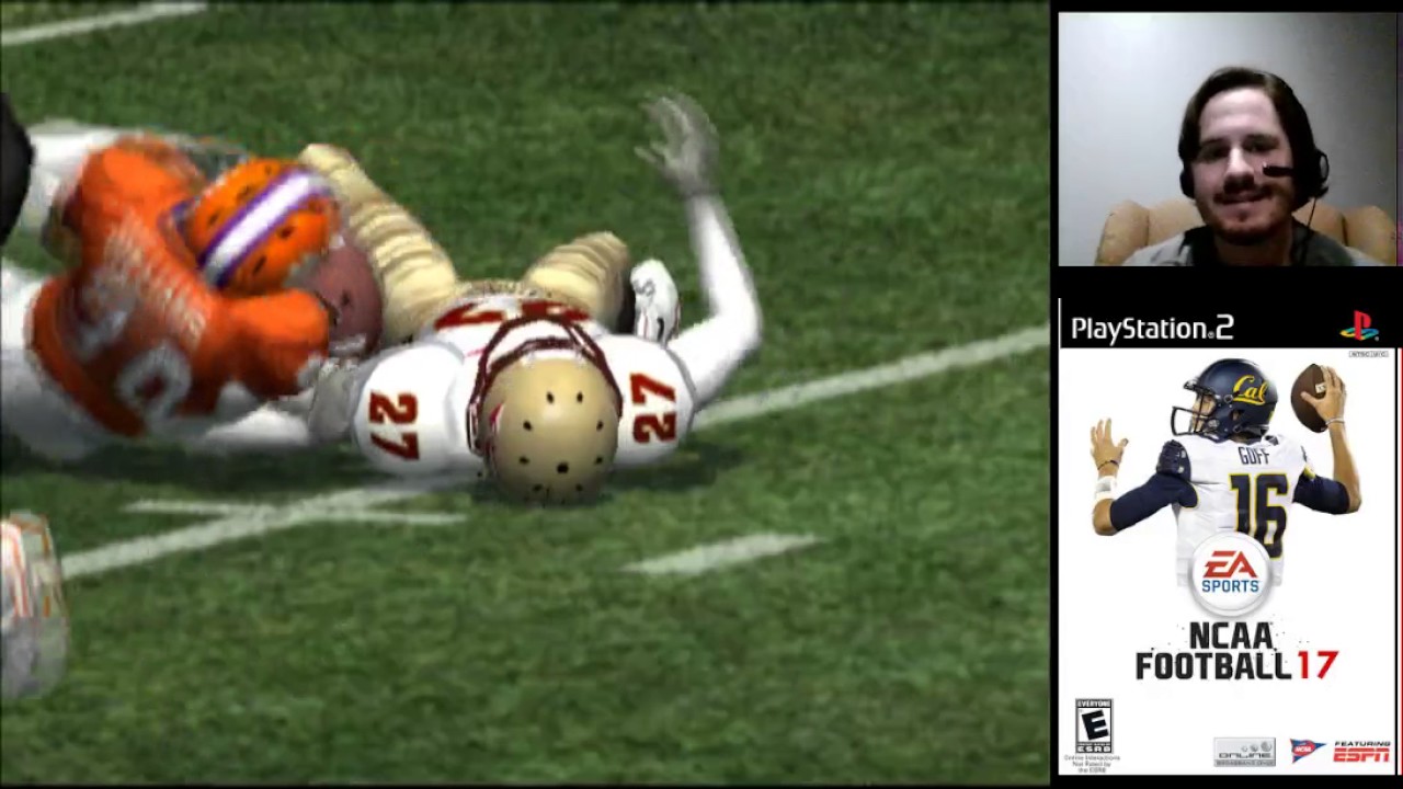 PS2 NCAA 09 with 2017 updated rosters!