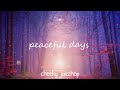 Peaceful days jazzy  lofi  chill  instrumental