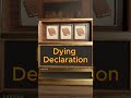What is a Dying Declaration? (Evidence Law)