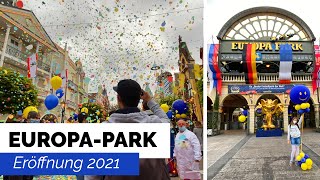 EUROPA-PARK 2021 Saisonstart am 21.5.2021 - Begrüßung, Ansprache, Onrides mit GoPro 8 Hypersmooth